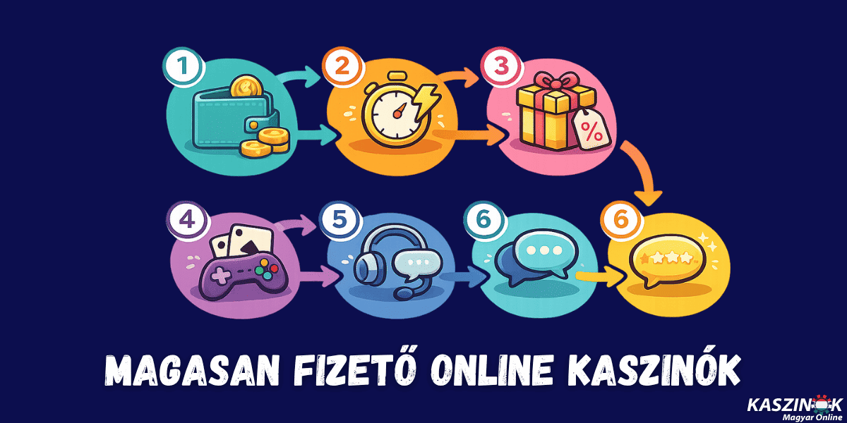 magasan fizető online kaszinók